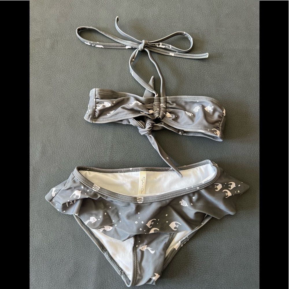 EUC Rylee & Cru halter bikini 2-3yr